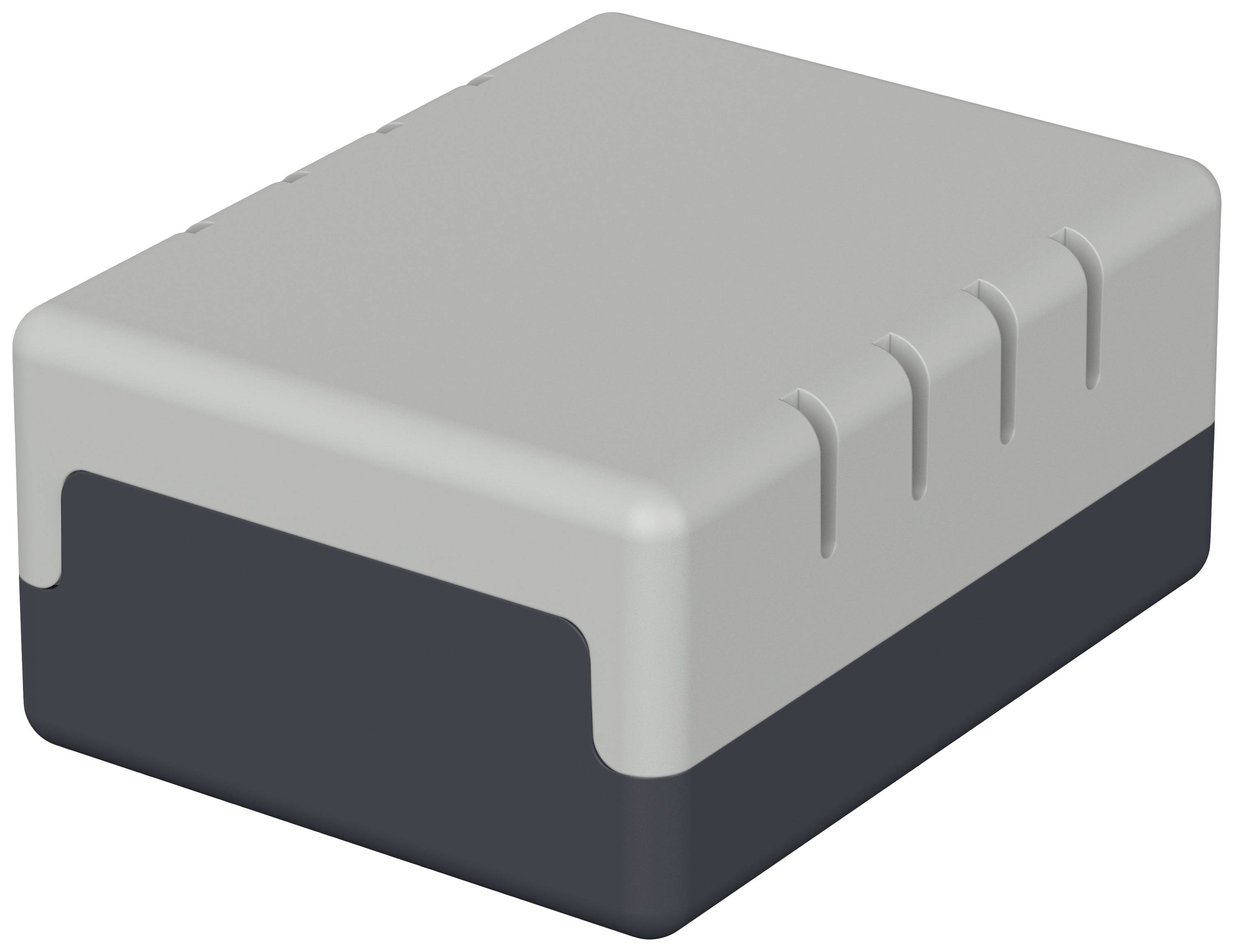 Bopla Element E 406 VL 05406900 Elektronikhölje 65 x 50 x 30 Polystyren Grå-vit (RAL 7035), Grafitgrå (RAL 7024) 1 st