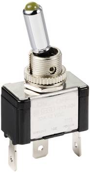 TRU COMPONENTS  TC-11193836    Vippströmställare  12 V/DC  20 A  1x Av/På    låsande  1 st