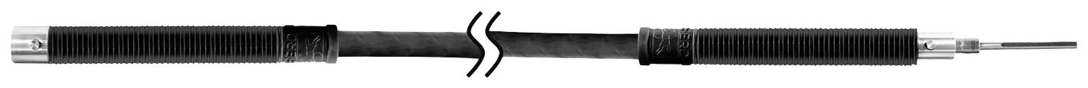 Begaxel BW 7 DIN10/G22 utan handenhet 25.000-11.000 RPM PFERD TOOLS 86200509 Diameter 18 mm