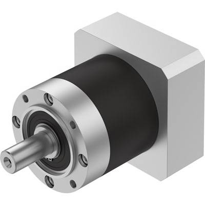En kompakt snäckväxelmotor med robust hölje och metallaxel, lämplig för industriella tillämpningar.