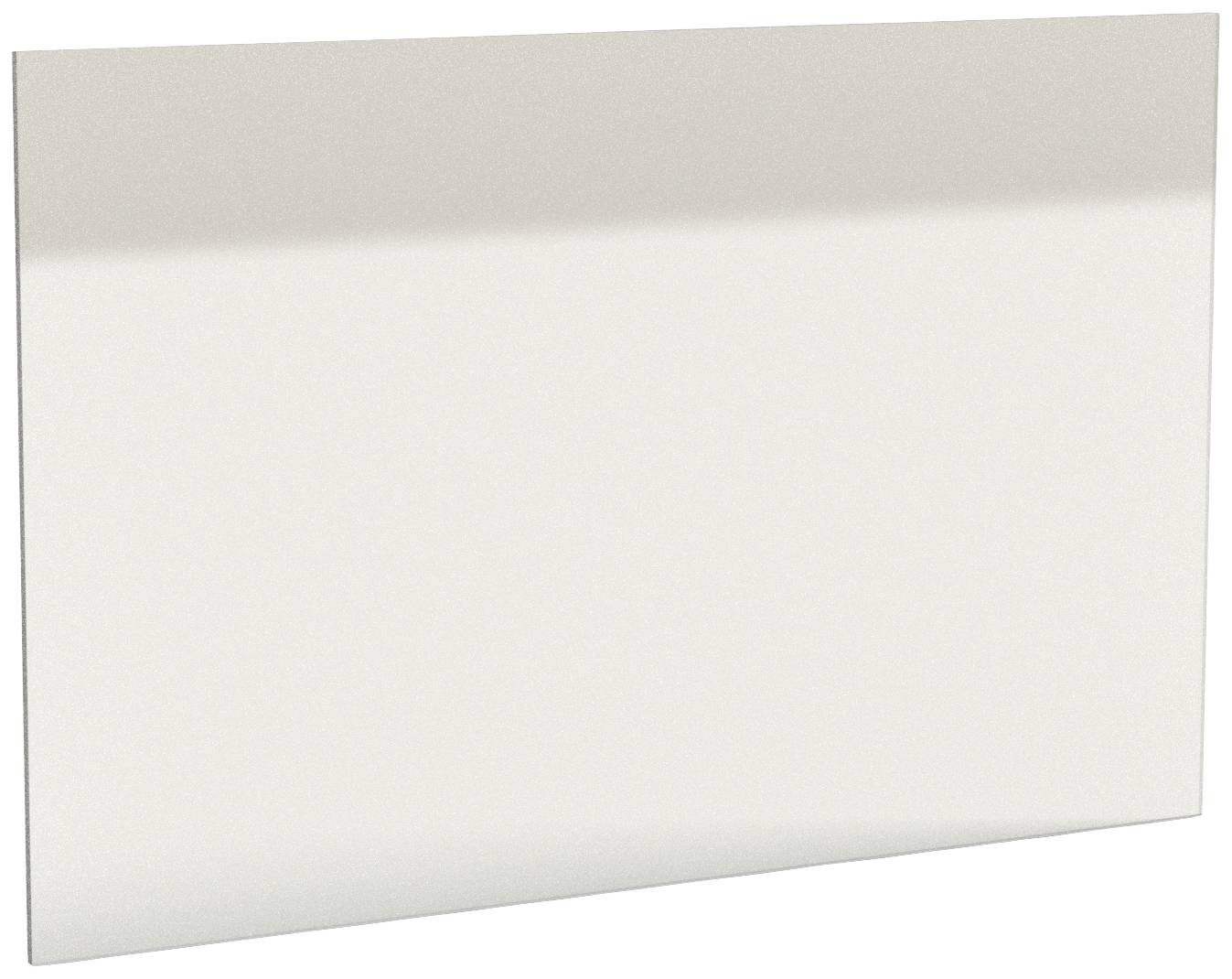 Ett rektangulärt, platt panel framför en vit bakgrund, möjligen en radiator eller liknande vägginstallation.
