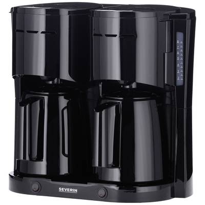 Severin KA 9315 Kaffebryggare Svart Kapacitet Koppar=16 Isolerad kanna