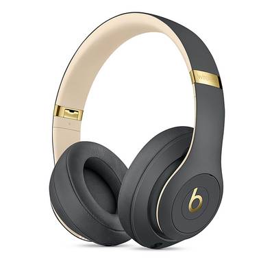 Beats Studio3 Over Ear hörlurar Bluetooth, Sladd Stereo Asfaltgrå Brusreducering Hopfällbara, Volymkontroll
