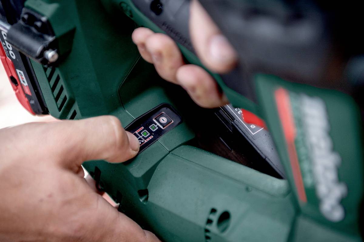 Metabo 612090800 Spikpistol batteri borstfri, inkl. 2x batterier, inkl. väska, inkl. laddare-6