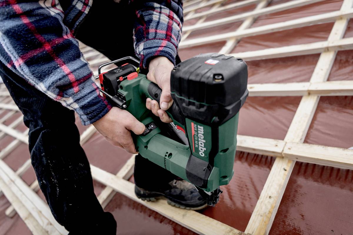 Metabo 612090800 Spikpistol batteri borstfri, inkl. 2x batterier, inkl. väska, inkl. laddare-8