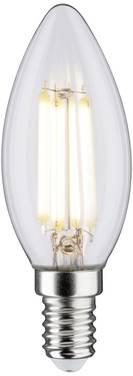 Paulmann 29075 LED-lamp EEK D (A - G) E14 Kronljusform 5.9 W Varmvit (Ø x H) 35 mm x 97 mm  1 st