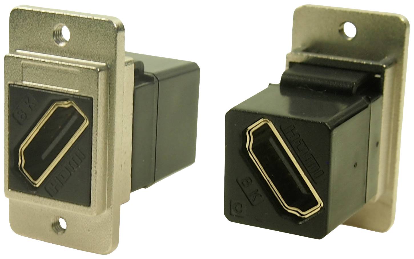 Cliff CP30788M3 HDMI-adapter Hona inbyggd Nickel, Svart 1 st