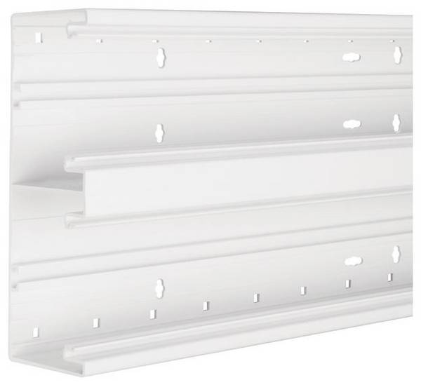 Hager BR652101D9016 Kabelkanal Underdel (L x B) 2000 mm x 210 mm Vit 2 m