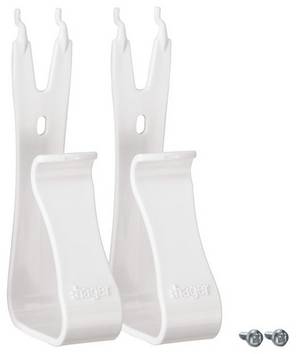 Hager VZ02MM Hager VZ02MM Multimedia-hållare universal vit 2-faldig plast för monteringsplattor Multimediahållare   Flerfärgad        1 st
