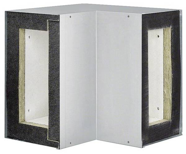Hager L6971VERZ Inre hörn Innerhörn (B x H) 260 mm x 100 mm 1 st Förzinkat