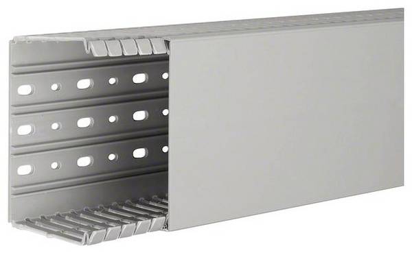 Hager BA780120 Kanal för kabeldragning  (L x B x H) 2 m x 120 mm x 80 mm 2 m Grå