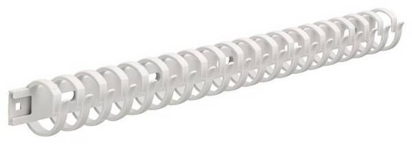 Hager VZ750 Kanal för kabeldragning  (L x B x H) 0.39 m x 23 mm x 23 mm 1 st Grå