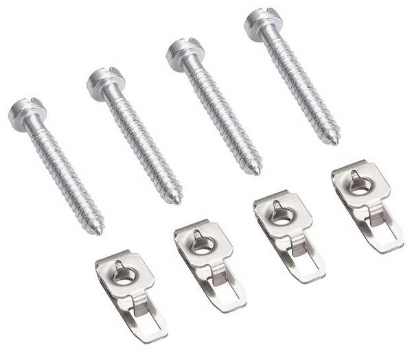 Hager ZZ44SF (VE4) ZZ44SF Din-skena fäste med skruv Plast 0.10 mm 1 st Piece