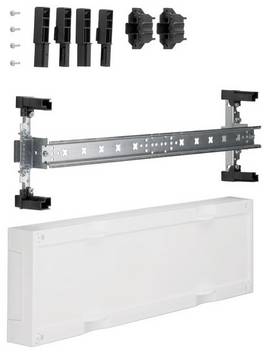 Hager UD12A1 Hager UD12A1 komponent universalmodell 150x500mm f. kopplingsplint vågrätt Modul  Plast Vit        1 st