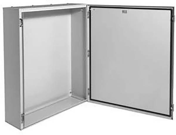 Hager FL127A Skåp 800 x 950 x 250 Stål Grå-vit (RAL 7035) 1 st