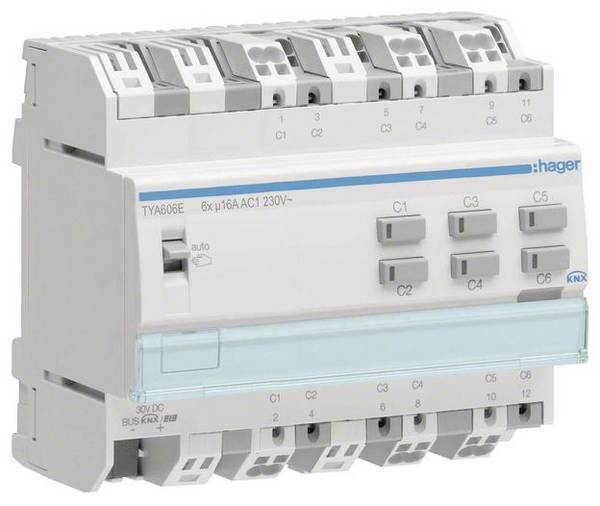 Hager KNX  Strömbrytare