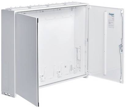 Hager  ZB14W  ZB14W  Panel för mätarmontage  Utanpåliggande  Moduler totalt = 240    Innehåll 1 st