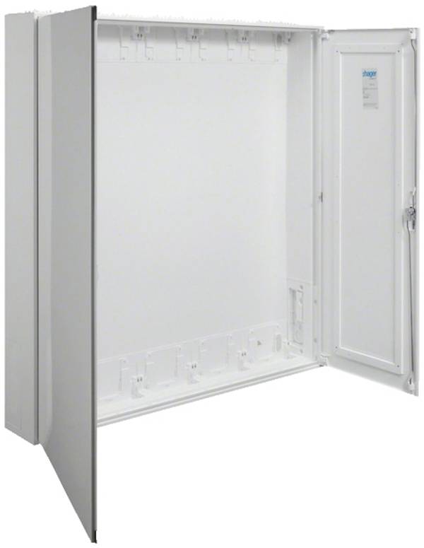 Hager ZB55W ZB55W Panel för mätarmontage Utanpåliggande Moduler totalt = 540 Innehåll 1 st