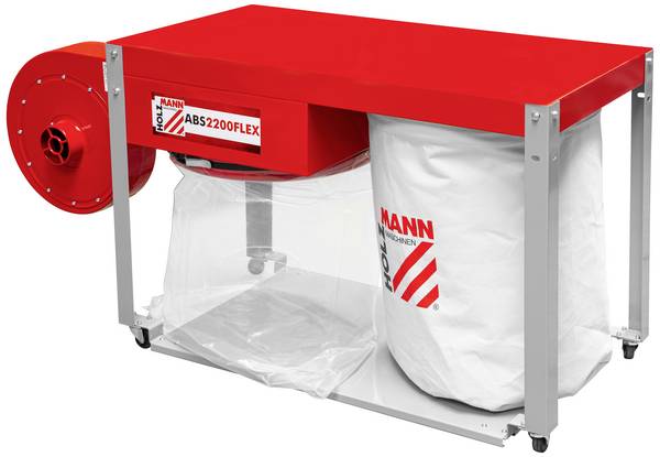 Holzmann Maschinen ABS2200FLEX_400V ABS2200FLEX_400V Utsugningssystem  160 l 2200 W