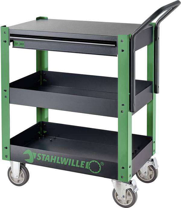 Stahlwille 612 ST 81300612  Verkstadsvagn bromsar   Last (max.): 150 kg