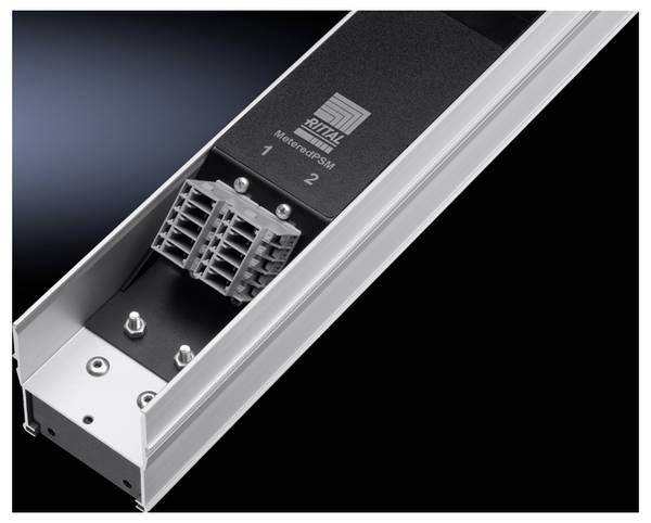 Rittal 7856020 19 tum  Strömskena      Aluminium (eloxerad)