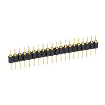 Connfly Stiftlist (precision) Antal serier: 1 Antal positioner per rad: 20 DS1004-1*20F12-B 1 st Bulk