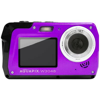 Aquapix W3048-V Edge Violet Digitalkamera 48 Megapixel Violett Undervattenskamera, Frontdisplay