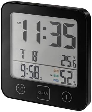 E0007STH-V7 digital Timer Svart IP54