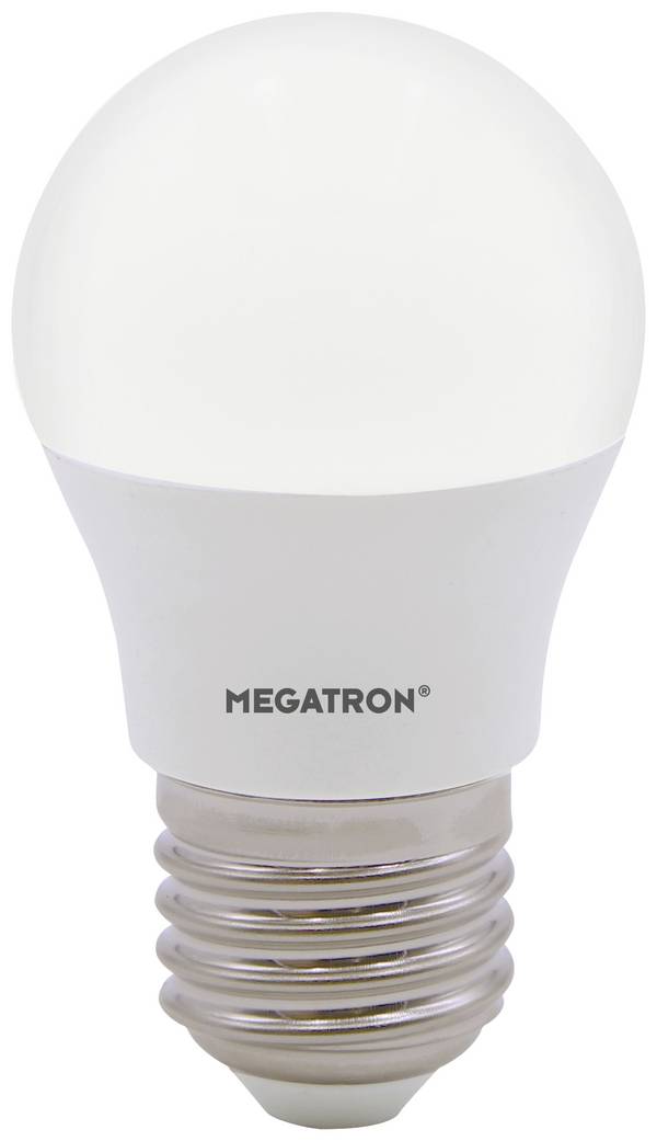 Megatron MT65003 LED-lamp EEK F (A - G) E27 Droppform 5.5 W Varmvit (Ø x H) 45 mm x 78 mm  1 st