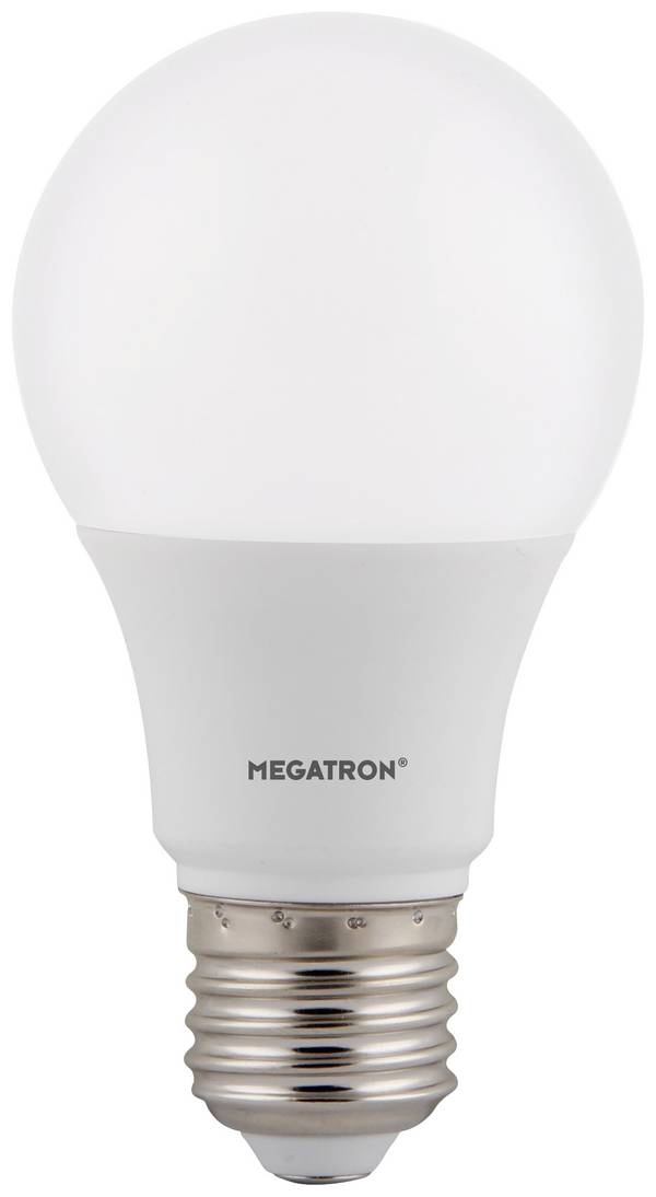 Megatron MT65005 LED-lamp EEK F (A - G) E27 Päronform 5.5 W Varmvit (Ø x L) 60 mm x 108 mm  1 st