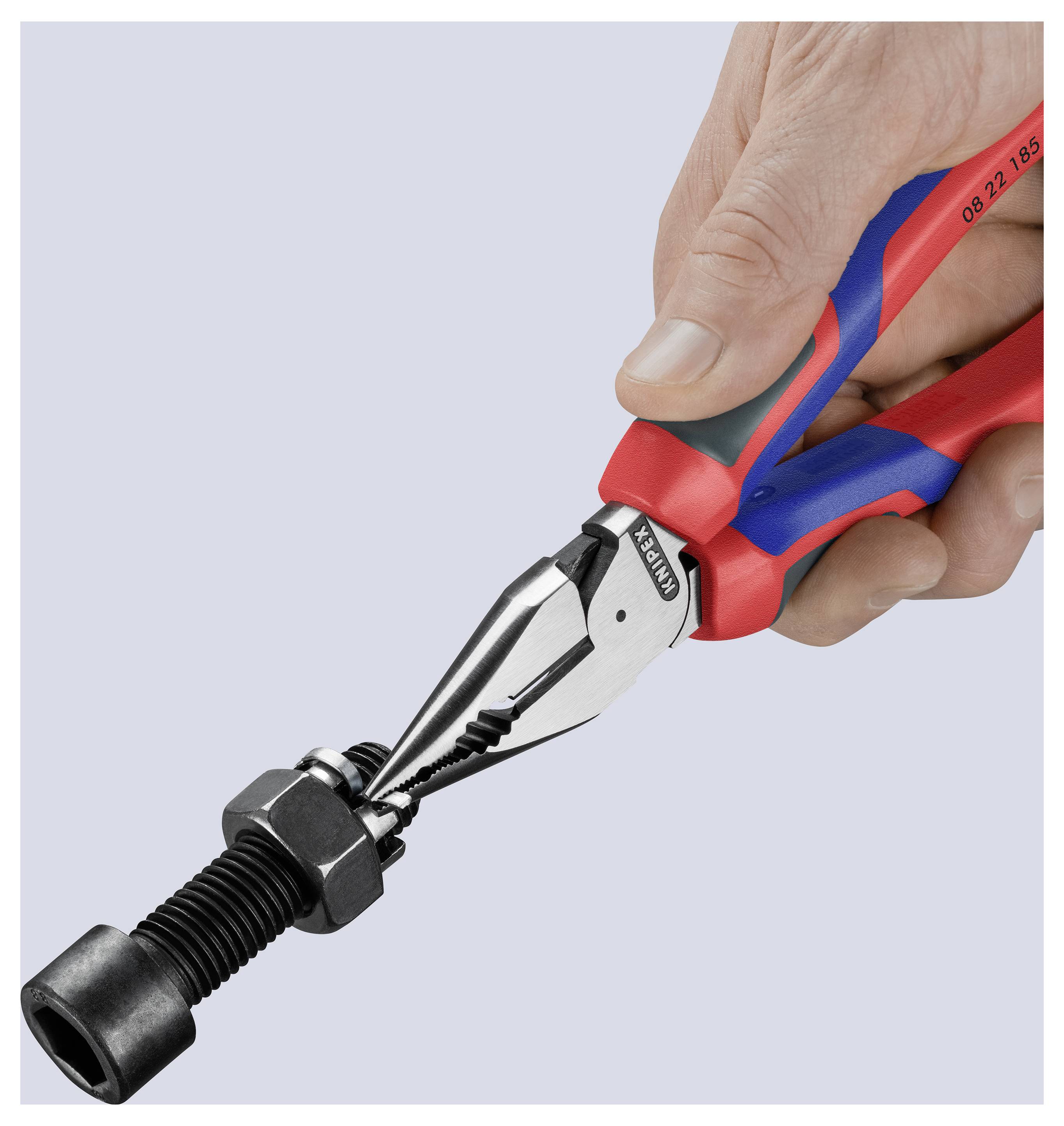 Knipex 08 22 185 Verkstad Kombinationstång 185 mm-3
