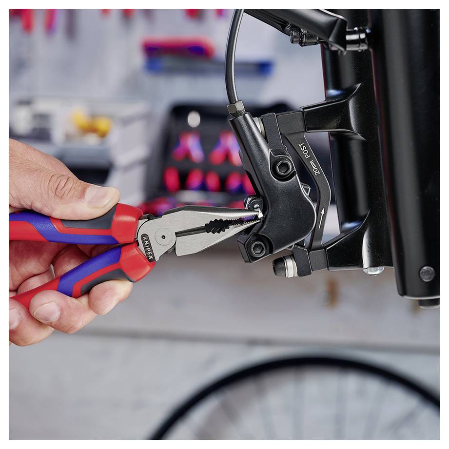 Knipex 08 22 185 Verkstad Kombinationstång 185 mm-11