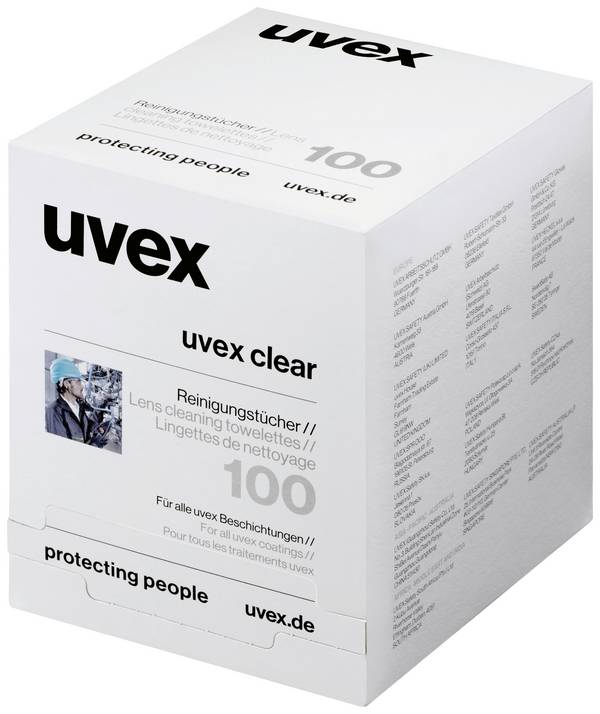 uvex 9963005  Rengöringsduk för glasögon 100 st