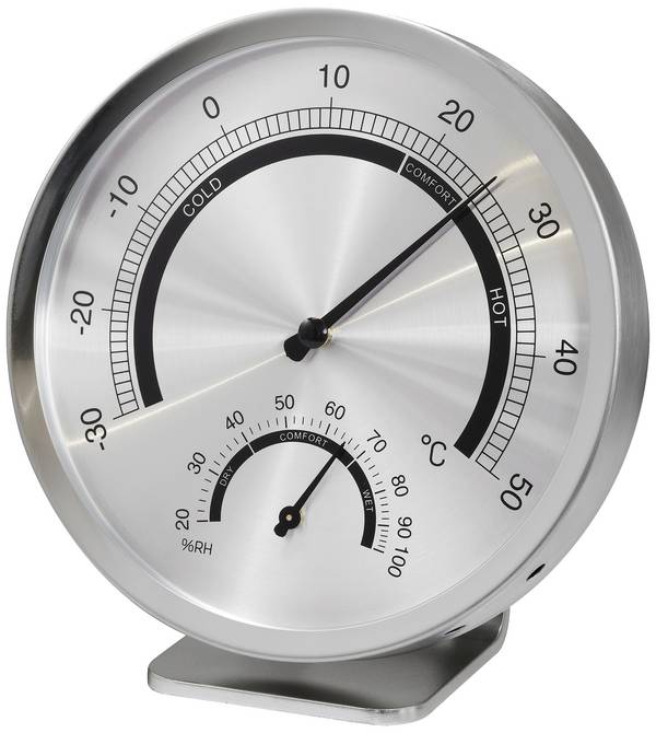 Termo-/Hygrometer Silver 6034HIC