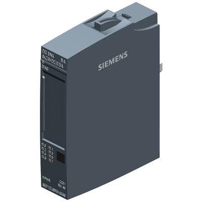 Siemens industrikomponenter med beteckning 'DQ SNK'. Kompakt grå enhet, sannolikt en elektrisk modul.