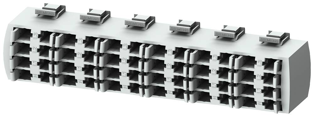 Siemens 5ST2520 Samlingsskena, 4-fas, 12 modul Samlingsskena 1 st