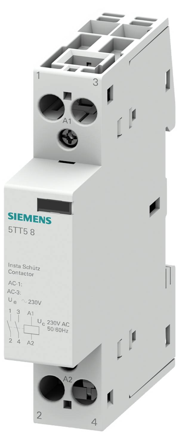 Siemens 5TT5860-0 Installationsskydd  2 NO     Passar till följande märken: Siemens Piece 1 st