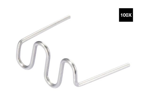 <br>  TOOLCRAFT<br>  SIP-320SP1<br>  Svetsklamrar av plast SIP-320, 100 st.<br>  <br>  <br>  <br>