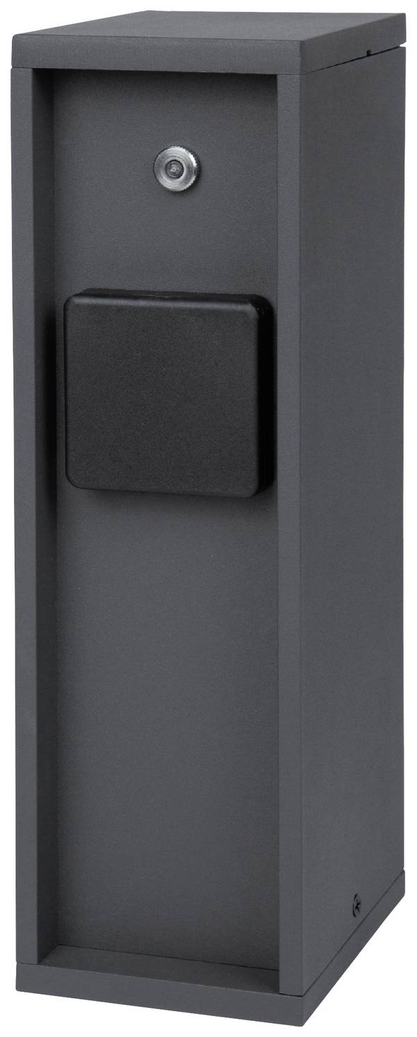 BOLD 10618 Trädgårdsstickkontakt 3x  Antracit utan kabel