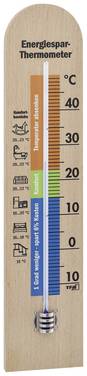 TFA Dostmann Energiespar-Thermometer Termometer Natur 12.1055.05