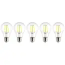 Sygonix SY-5781468 LED-lamp EEK A (A - G) E27 2.2 W = 40 W Varmvit (Ø x H) 60 mm x 104 mm Filament 5 st