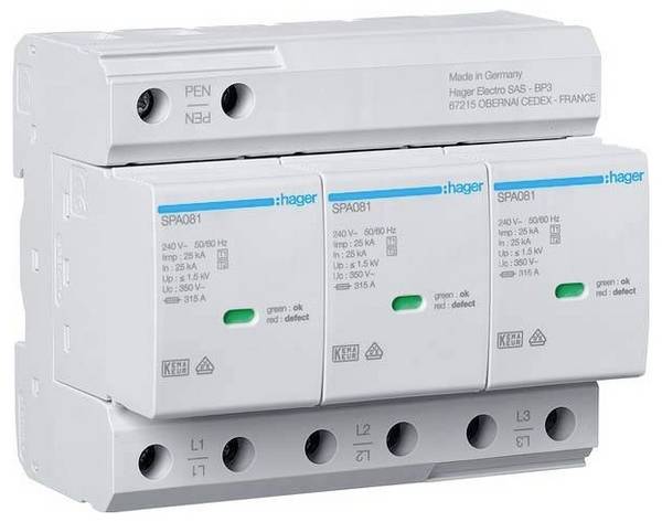 Hager SPA800 SPA800 Kombiavledare Piece 1 st