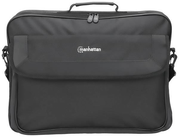 Manhattan Datorväska Notebooktasche für bis 17,3", vollständig aufzuklappen,gepolstertert, Staufächer Passar max.: 43,9 cm (17,3")  Svart