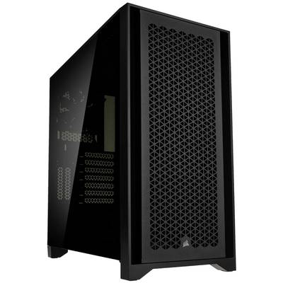 Corsair 4000D Airflow Tempered Glass Midi-Tower Datorchassi GAMER Svart
