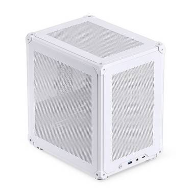 Jonsbo C6 White Microtower Datorchassi, Datorchassi GAMER  Vit