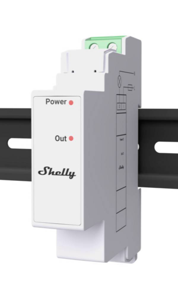 Shelly Shelly Pro 3EM Switch Add-on  Strömmätare  Bluetooth, Wi-Fi