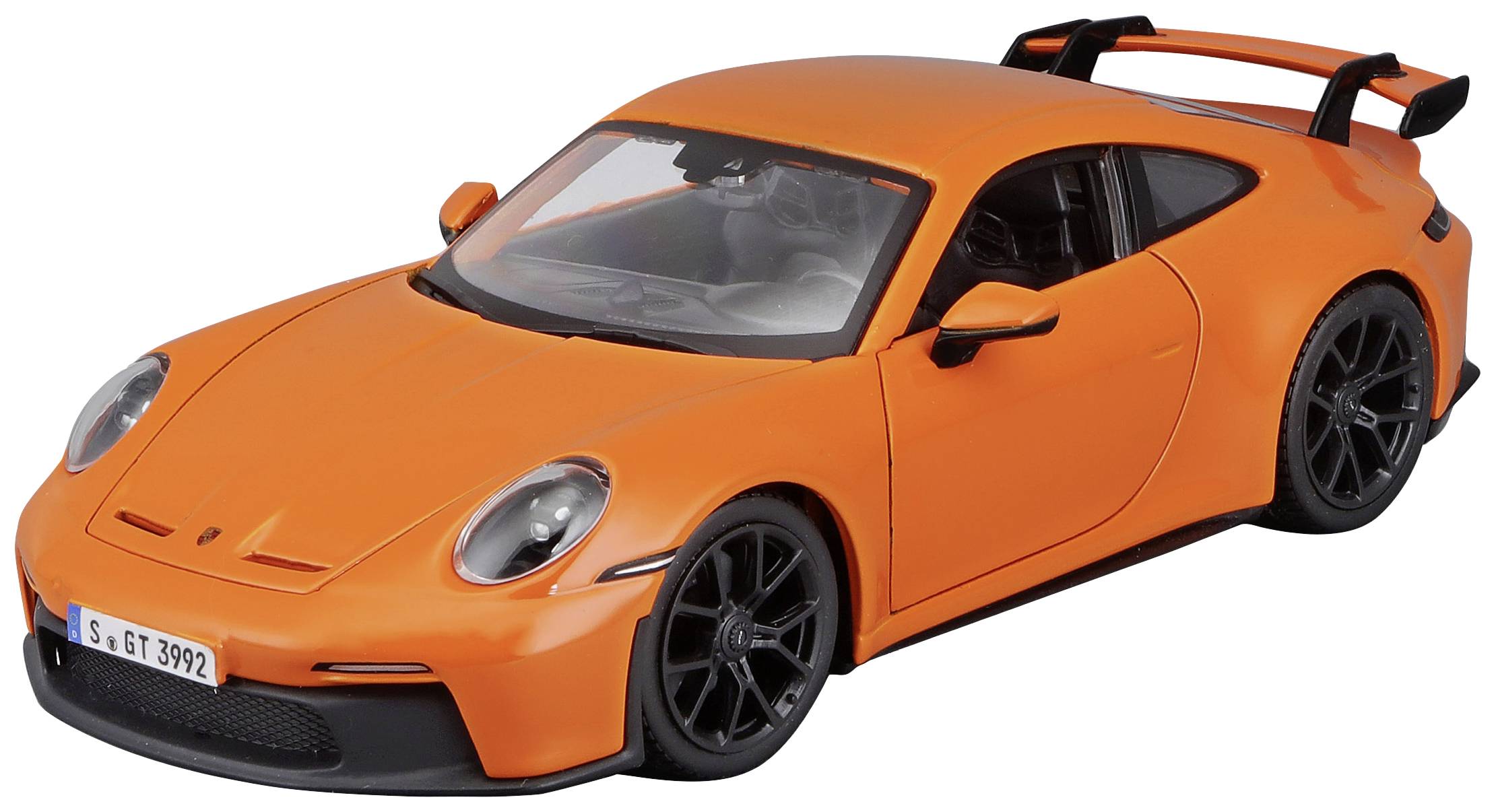 Bburago Porsche 911 GT3 2021, orange 1:24 Modellbil