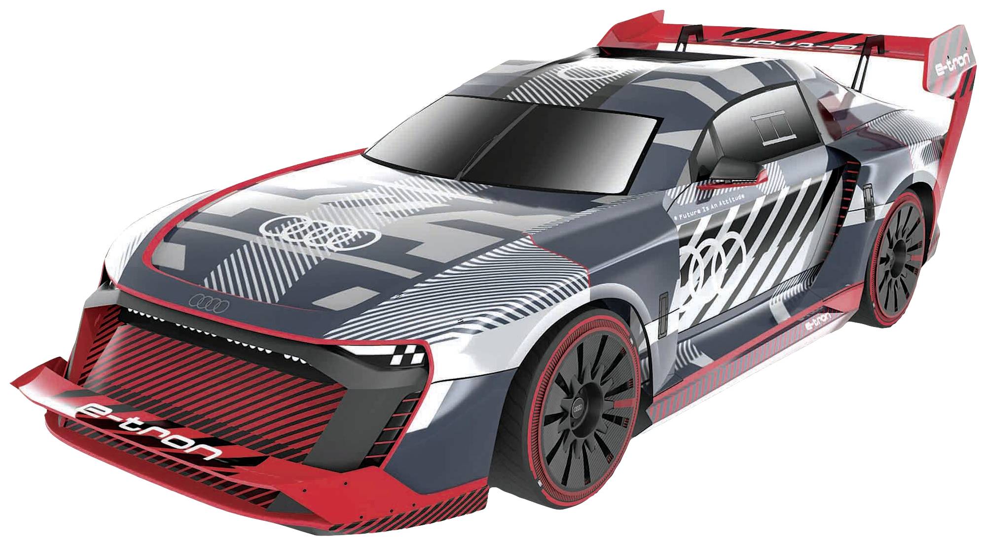 1:24 RC Bil nybörjare Elektrisk Sportbil MaistoTech Audi S1 e-Tron Quattro inkl. batteri och laddningskabel