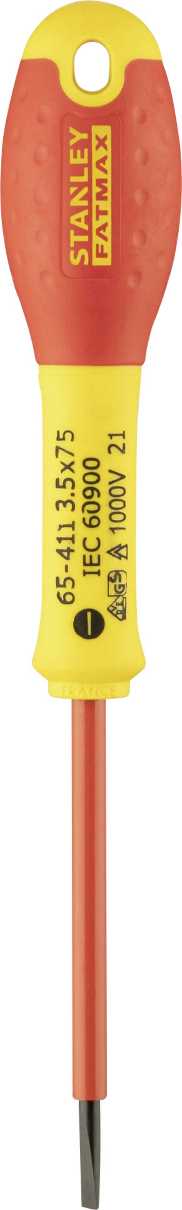 STANLEY  VDE Spårskruvmejsel Klingbredd: 3.5 mm Klinglängd: 75 mm