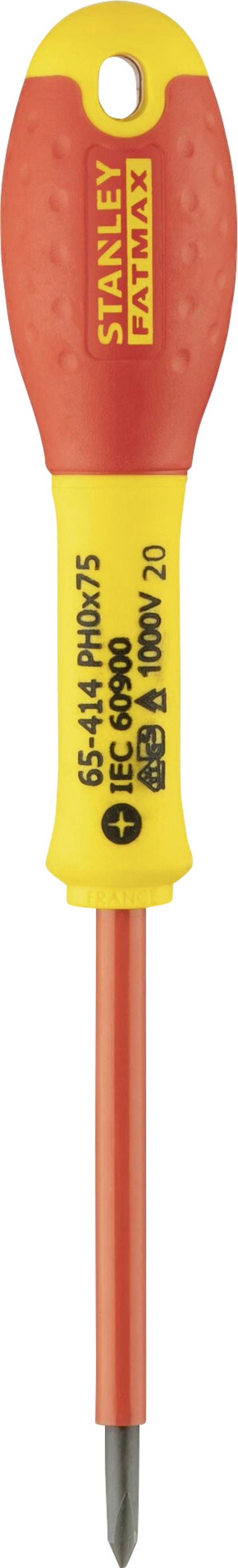 STANLEY  0-65-414 VDE Stjärnskruvmejsel PH 0 Klinglängd: 75 mm